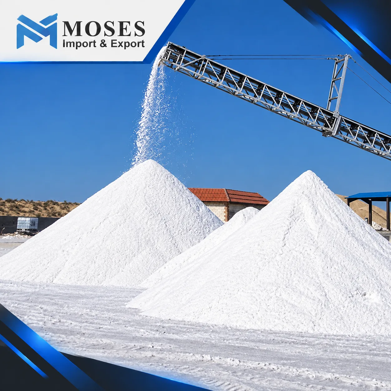 Moses Salt Co accompagne les acheteurs internationaux dans l’approvisionnement en sel égyptien pour leurs marchés.