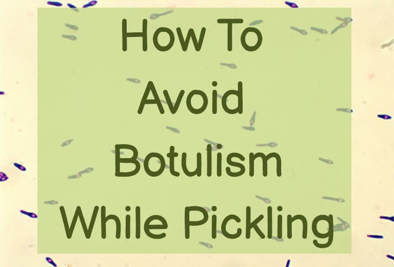 Preventing botulism with pickling salt